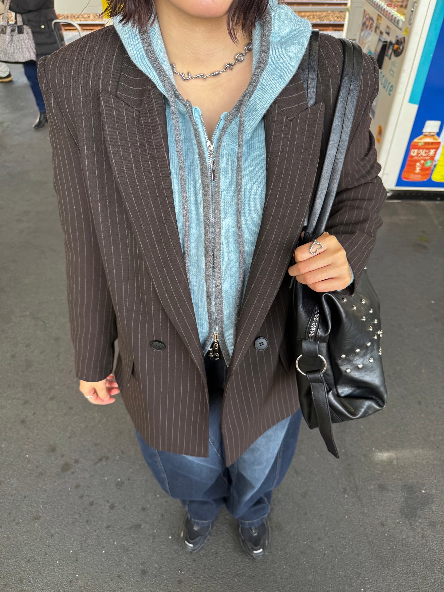 ダブルジップニットパーカー DPB93074