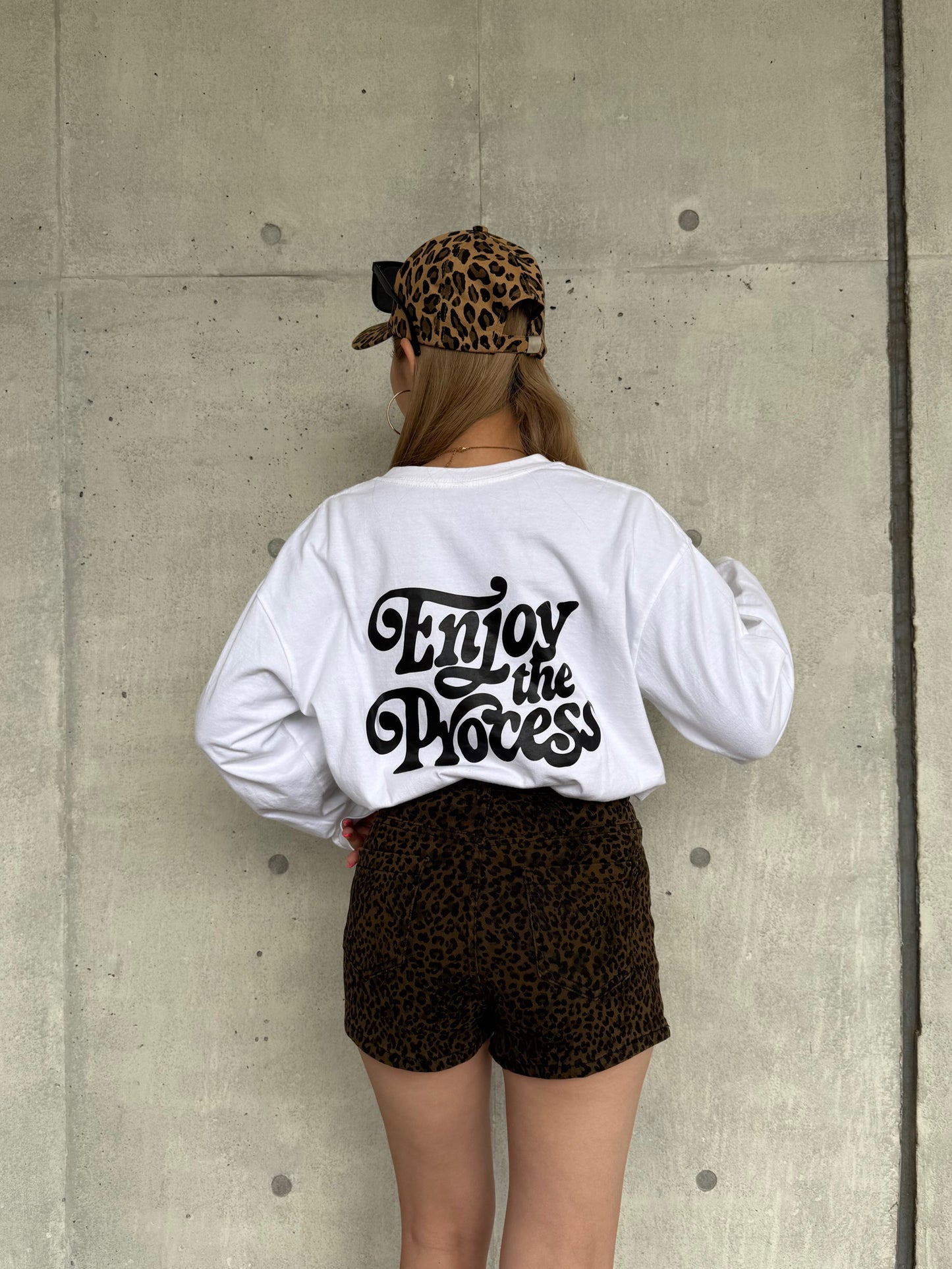 ユニセックスロゴロングスリーブTシャツ DPB73254