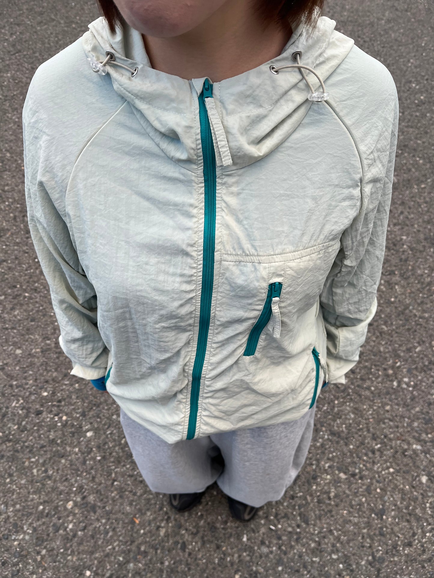 バイカラーアノラックパーカー DPB97031