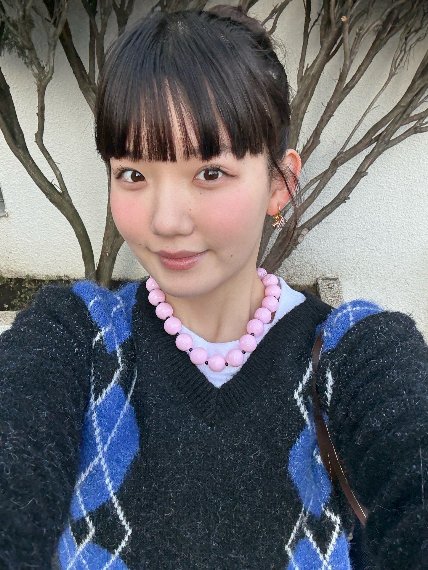 ライトピンクネックレス DPA43779