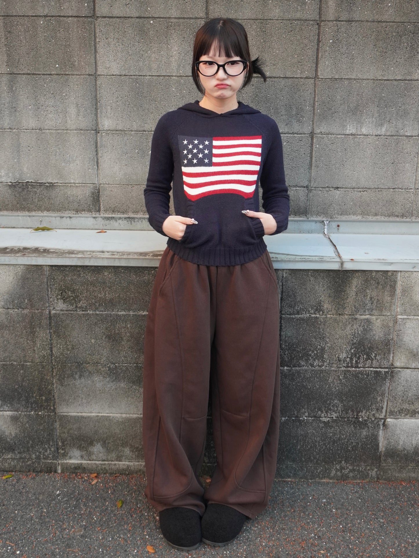 アメリカニットパーカー DPB85386