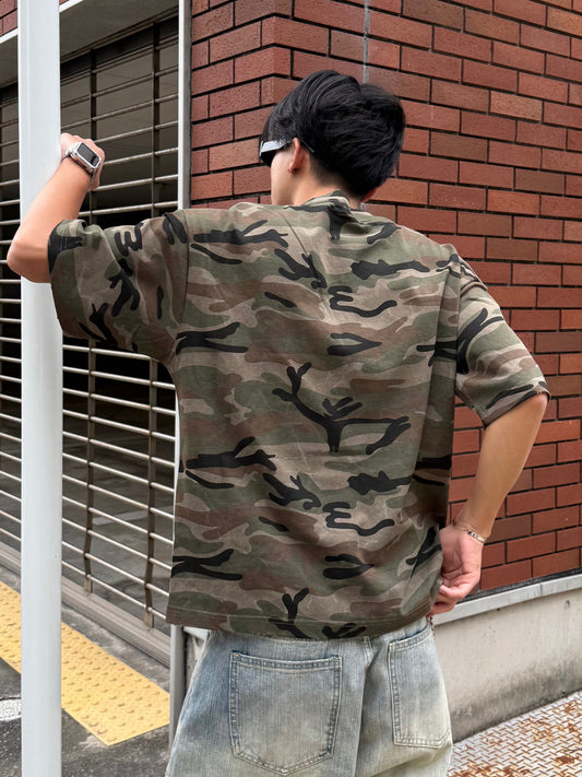 カモフラオーバーTシャツ DPB90228