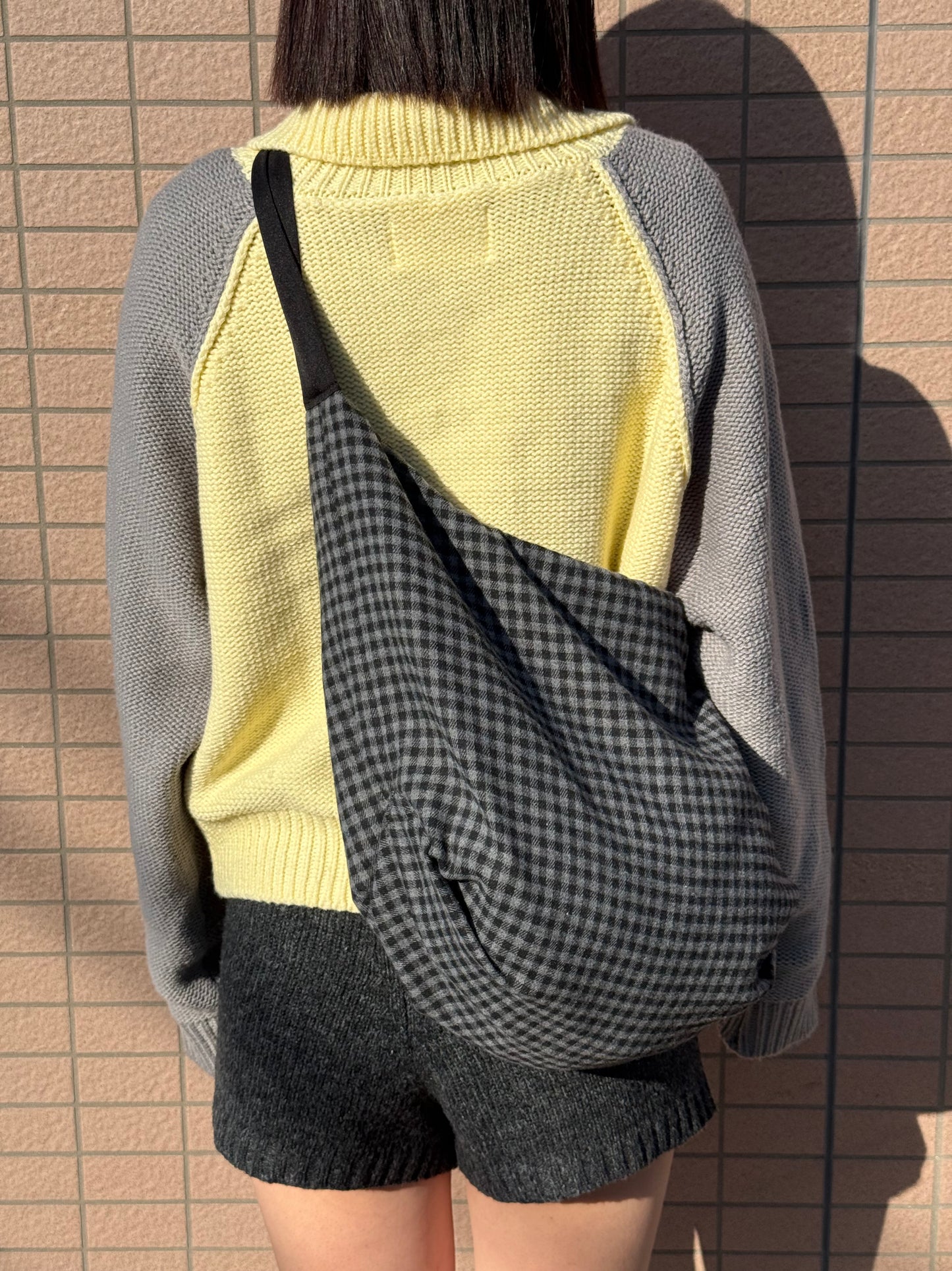 チェックトートバッグ DPB93092