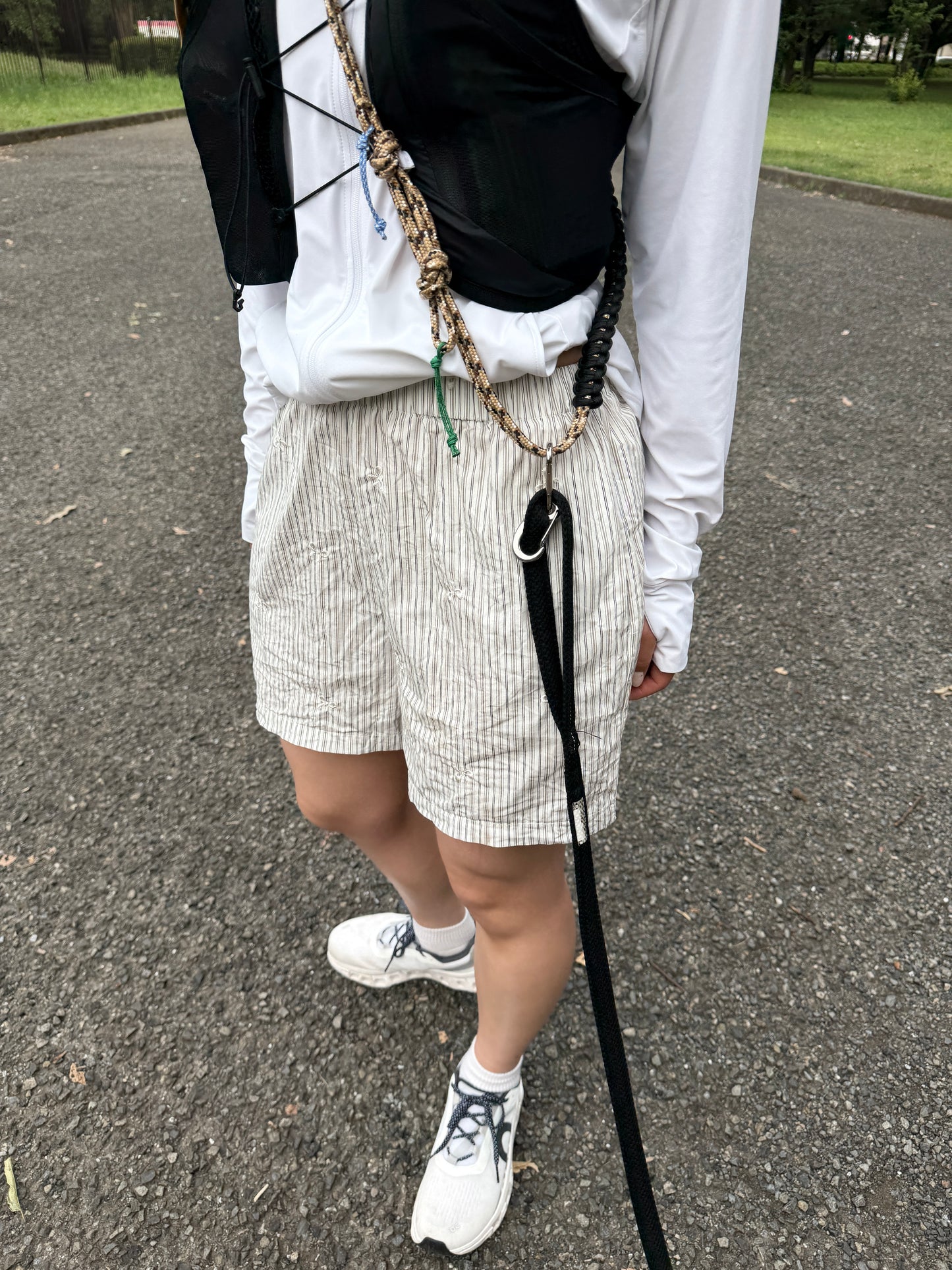 リボンストライプハーフパンツ DPB78291