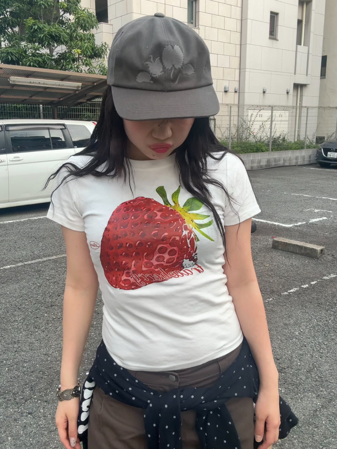 ストロベリーシンプルロゴTシャツ DPB89020