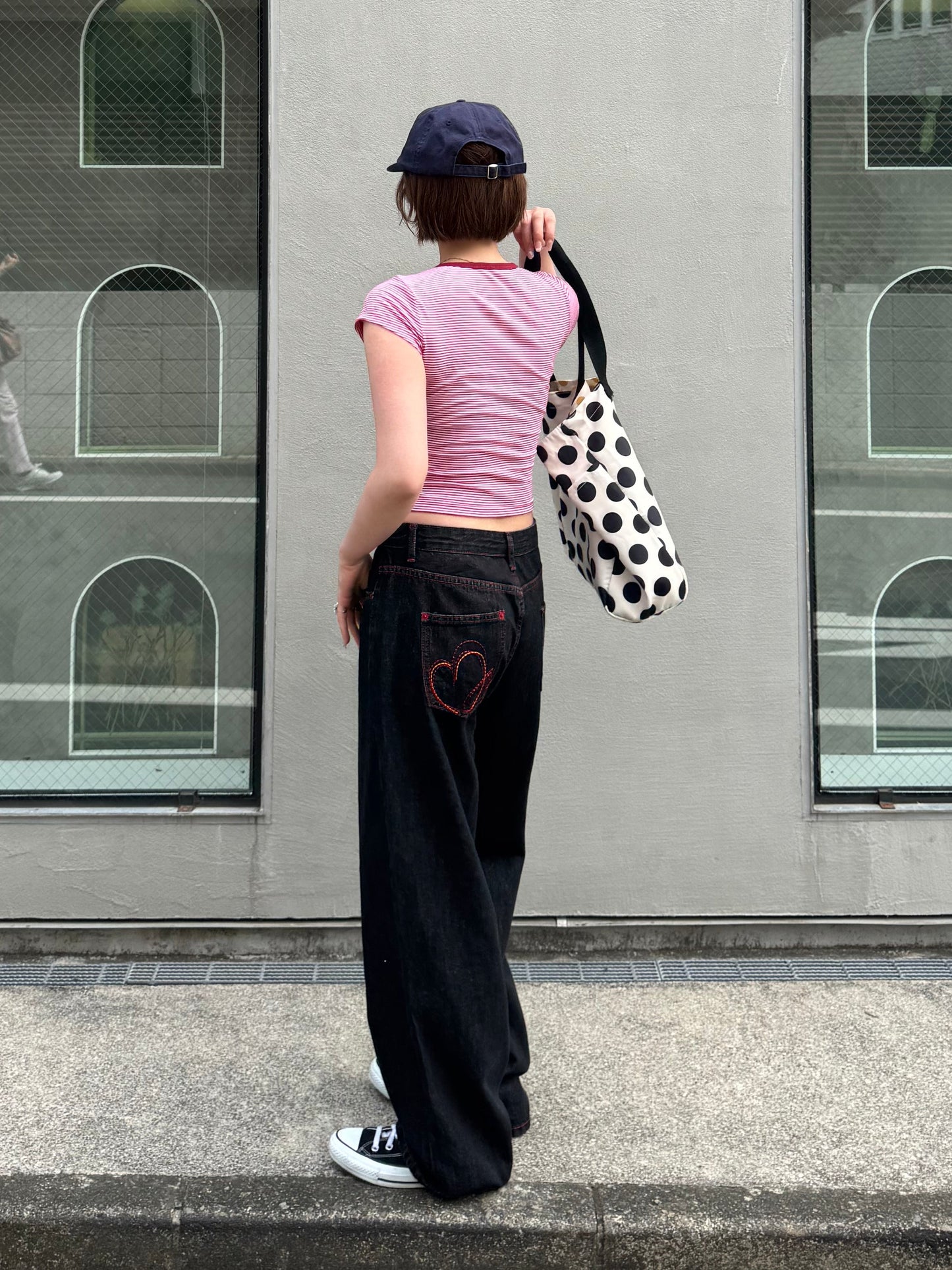 ハートロゴデニムパンツ DPB91121