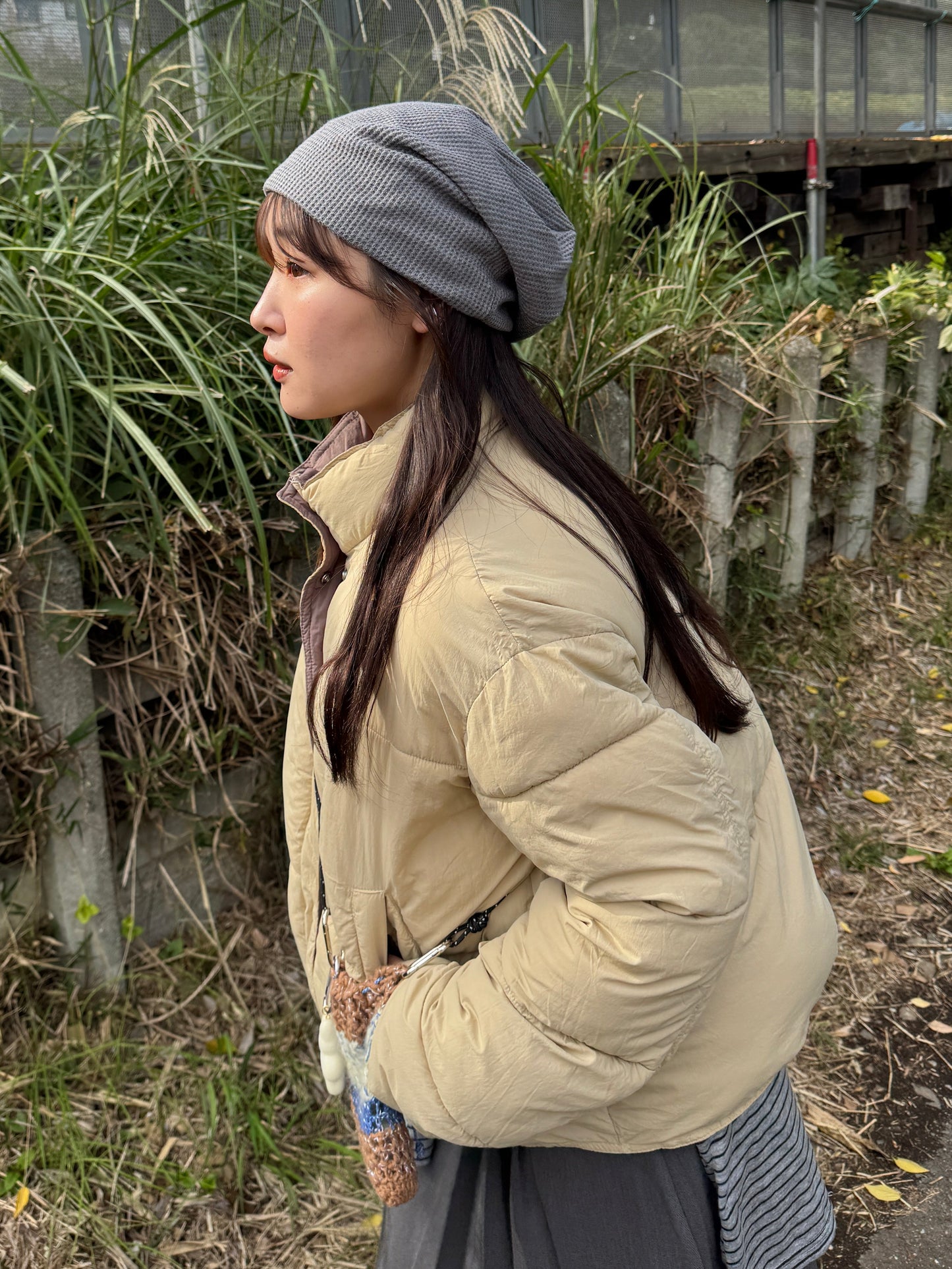 バイカラー中綿ジャケット DPB78220