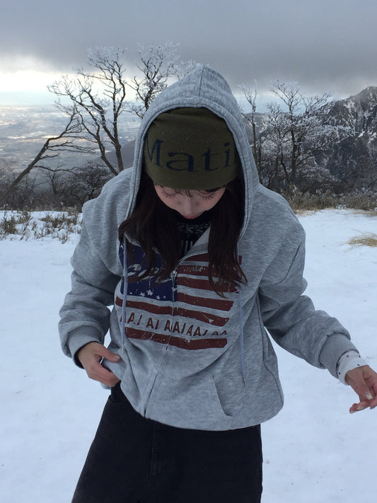 アメリカンジップフーディー DPB94044