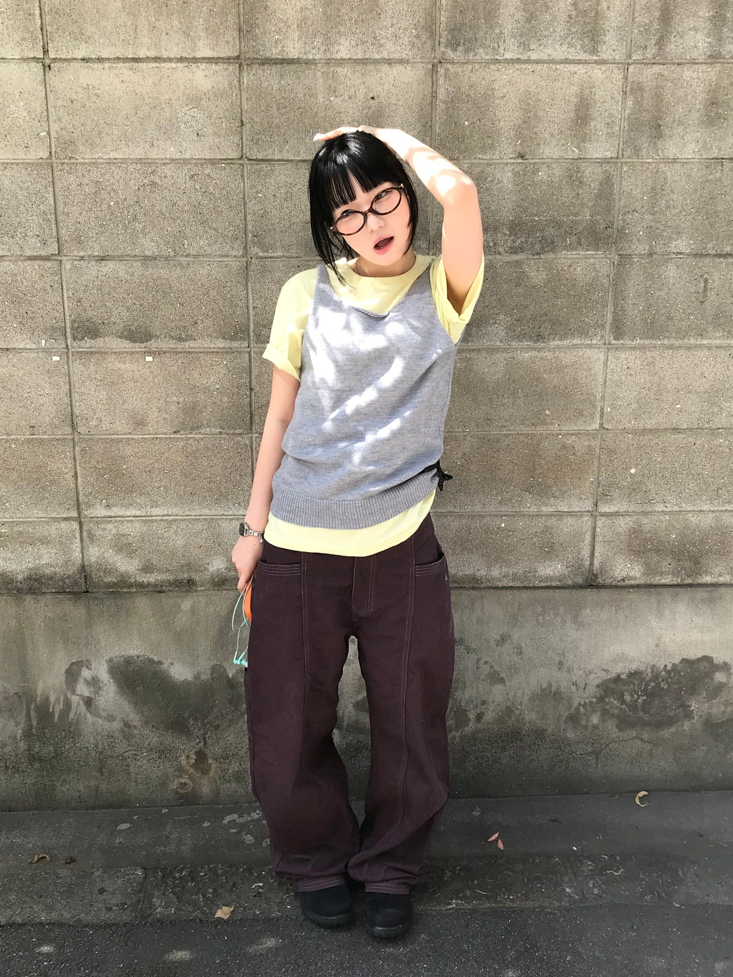 リブニットキャミトップ DPB85535