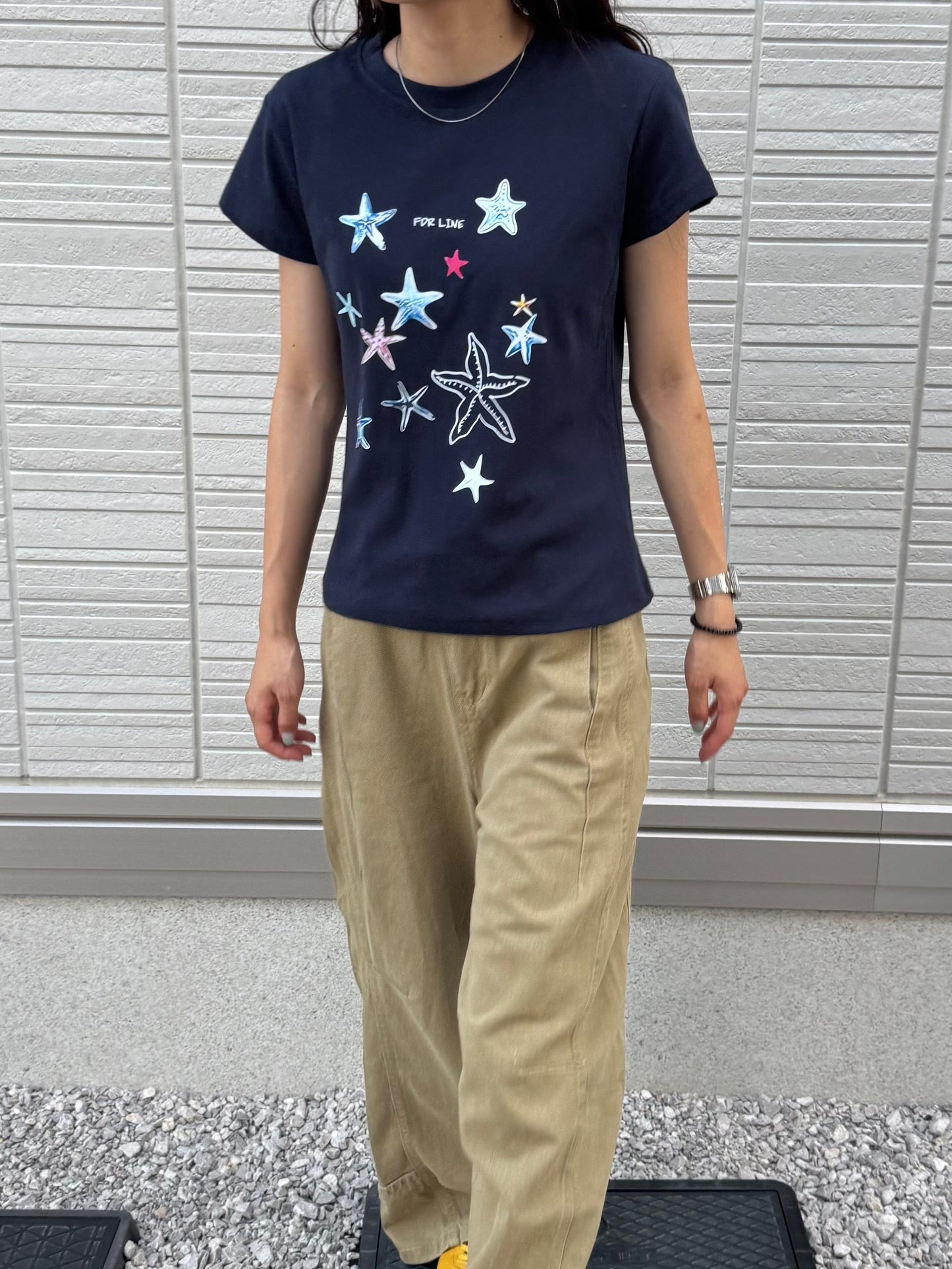 スターデザインTシャツ DPC07018