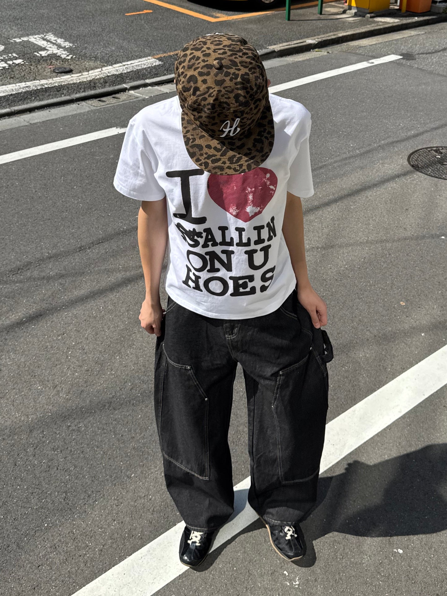 フロントステッチデザインデニムパンツ DPC05049