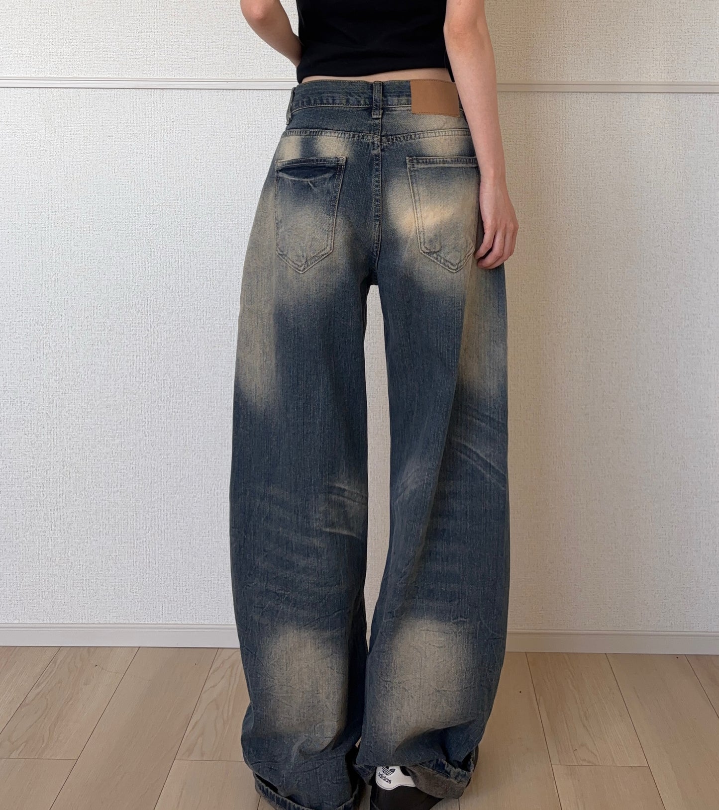 ダメージウォッシュデニムパンツ DPB88269