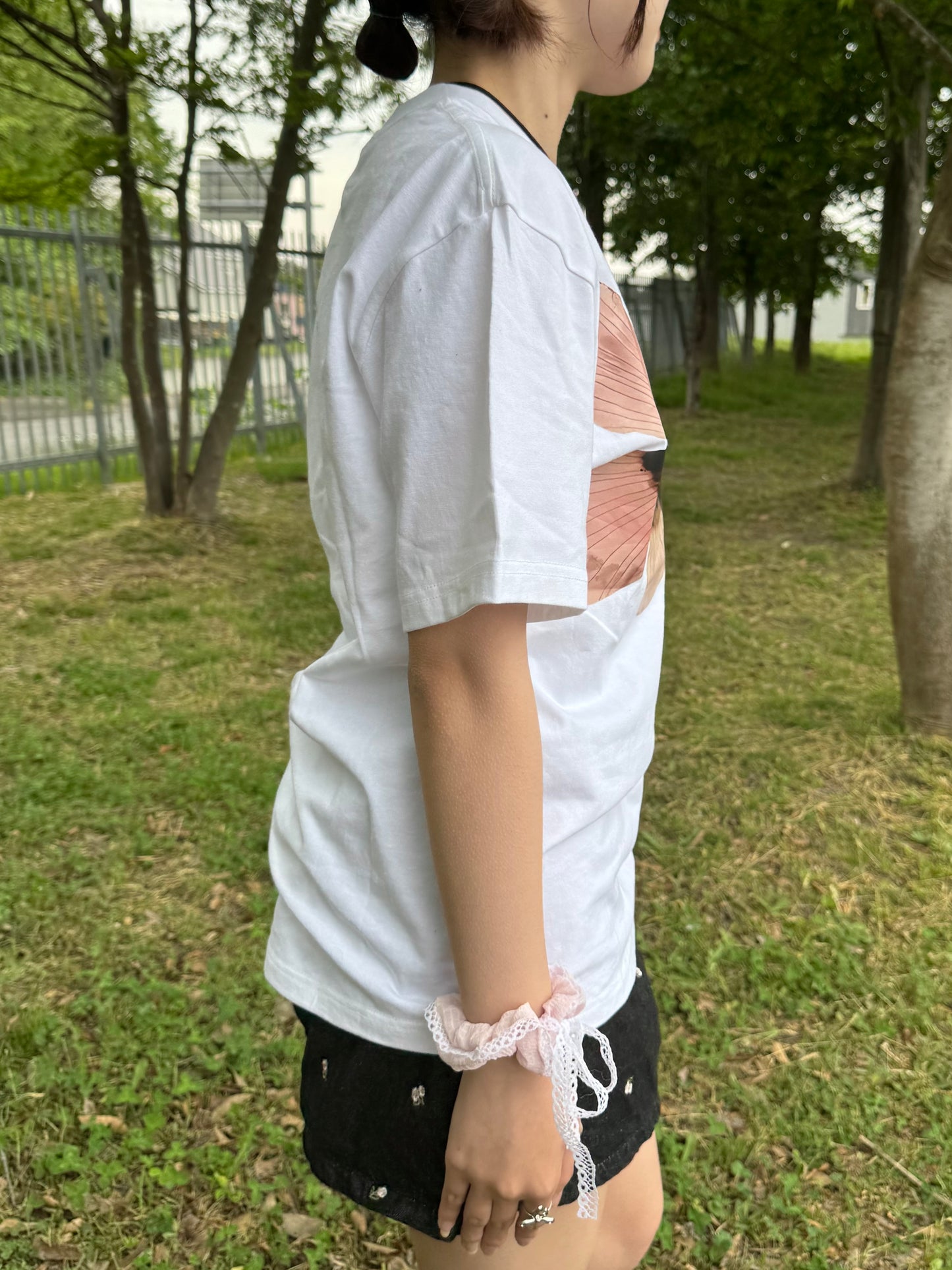 ビッグフラワーTシャツ DPC03061