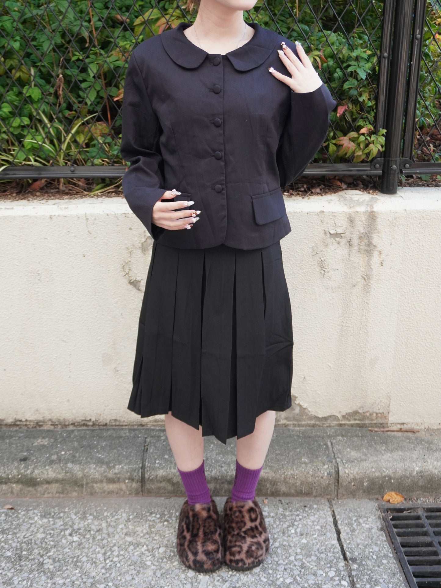 ラウンドカラージャケット DPB85354