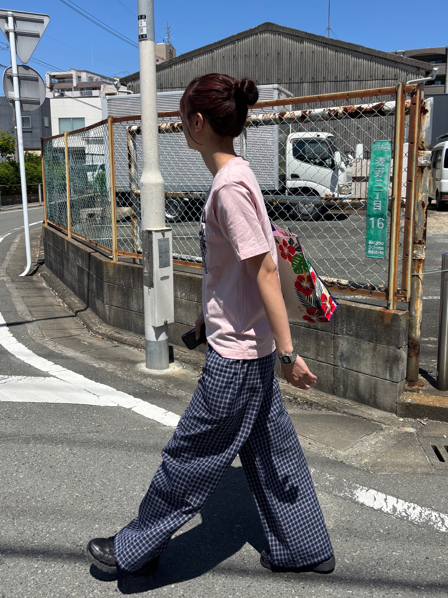 ギンガムチェックパンツ DPC07014