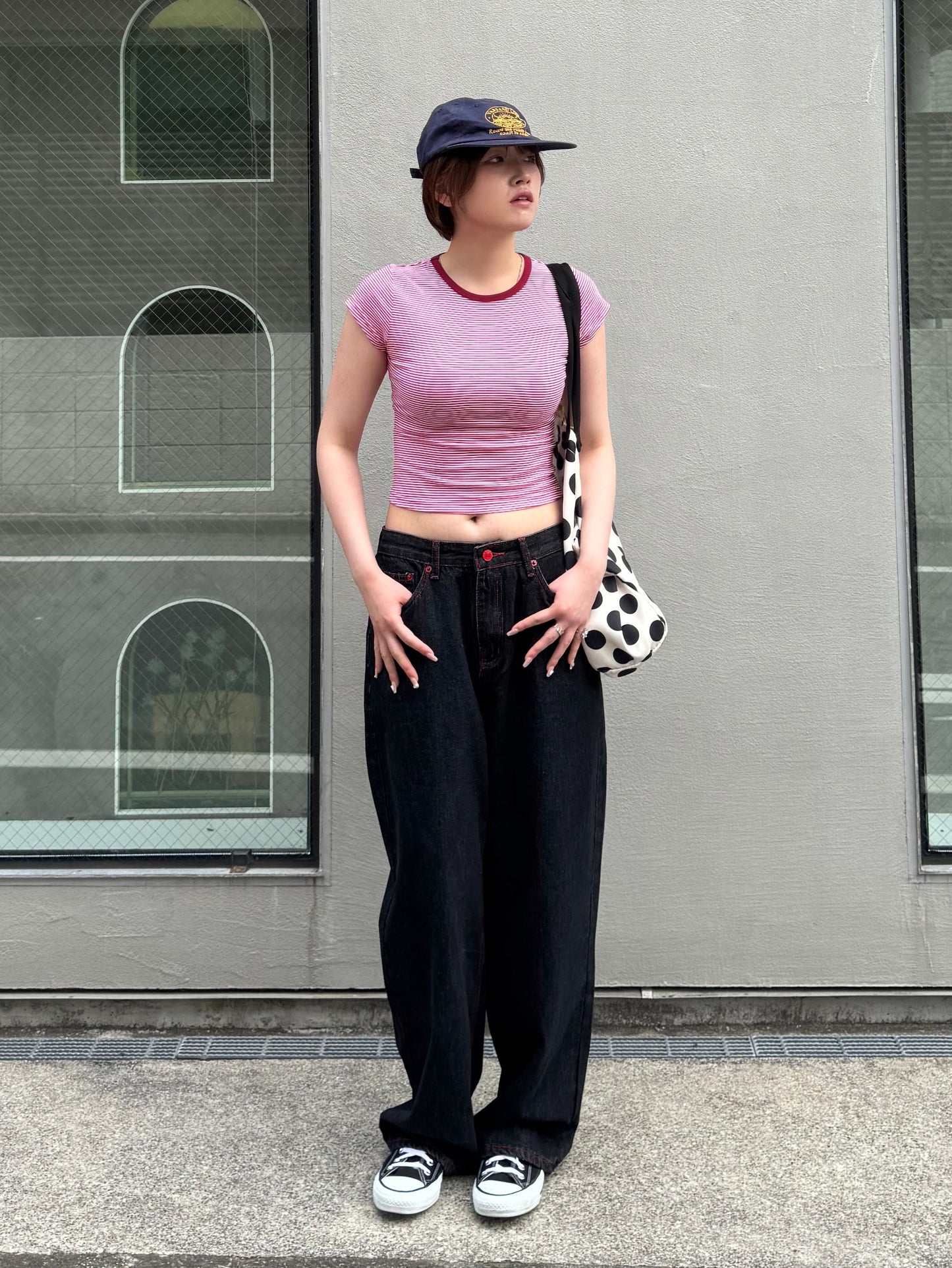 ハートロゴデニムパンツ DPB91121