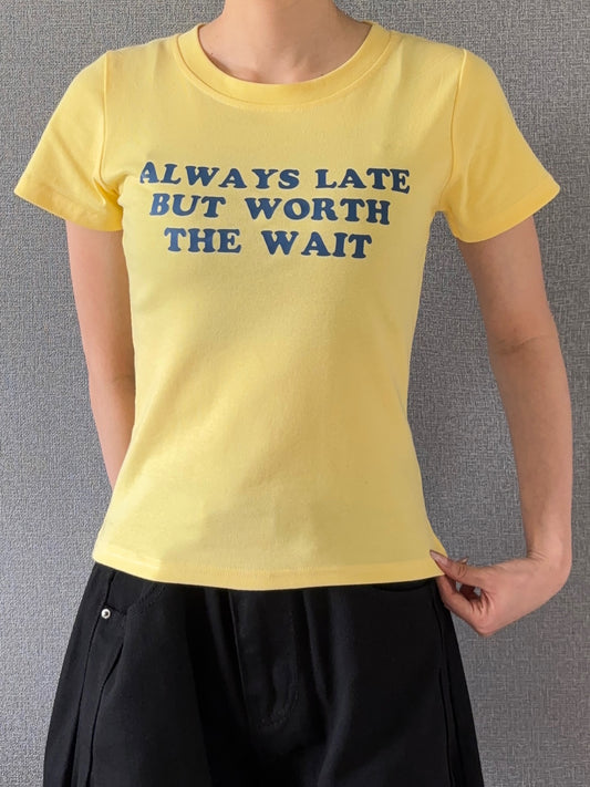 イエローロゴTシャツ DPB88029
