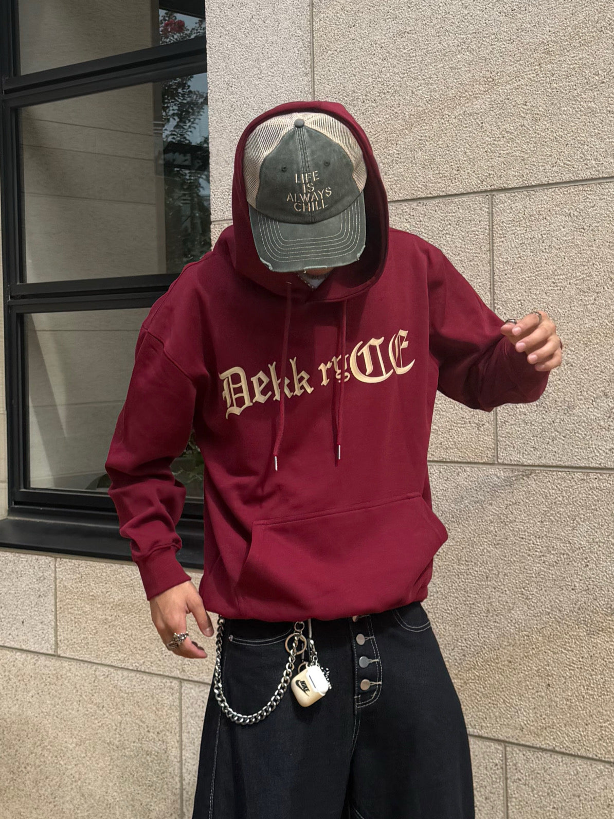 ゴシックレタリングパーカー DPB90038