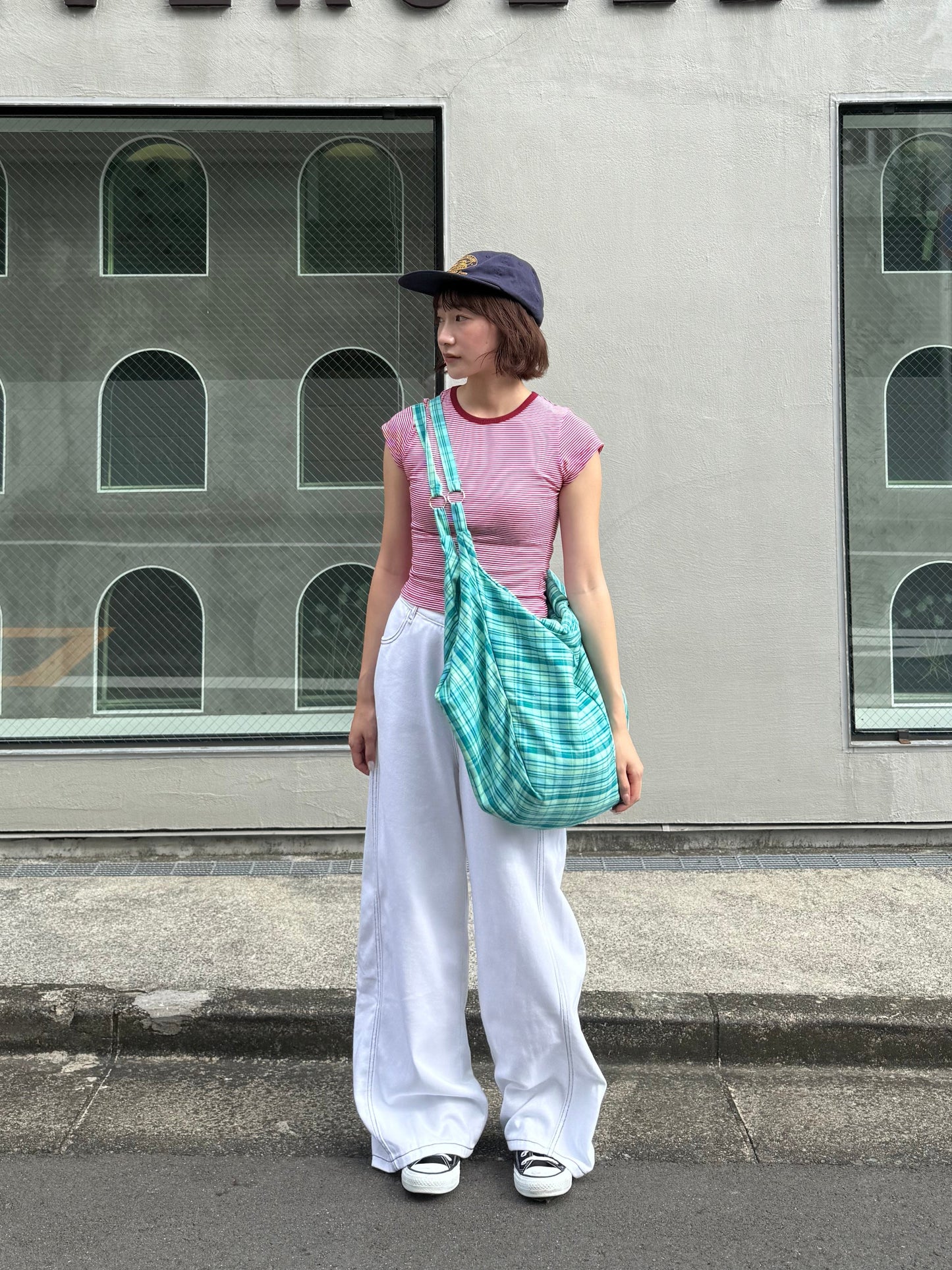 サイド切替デザインデニムパンツ DPB91009