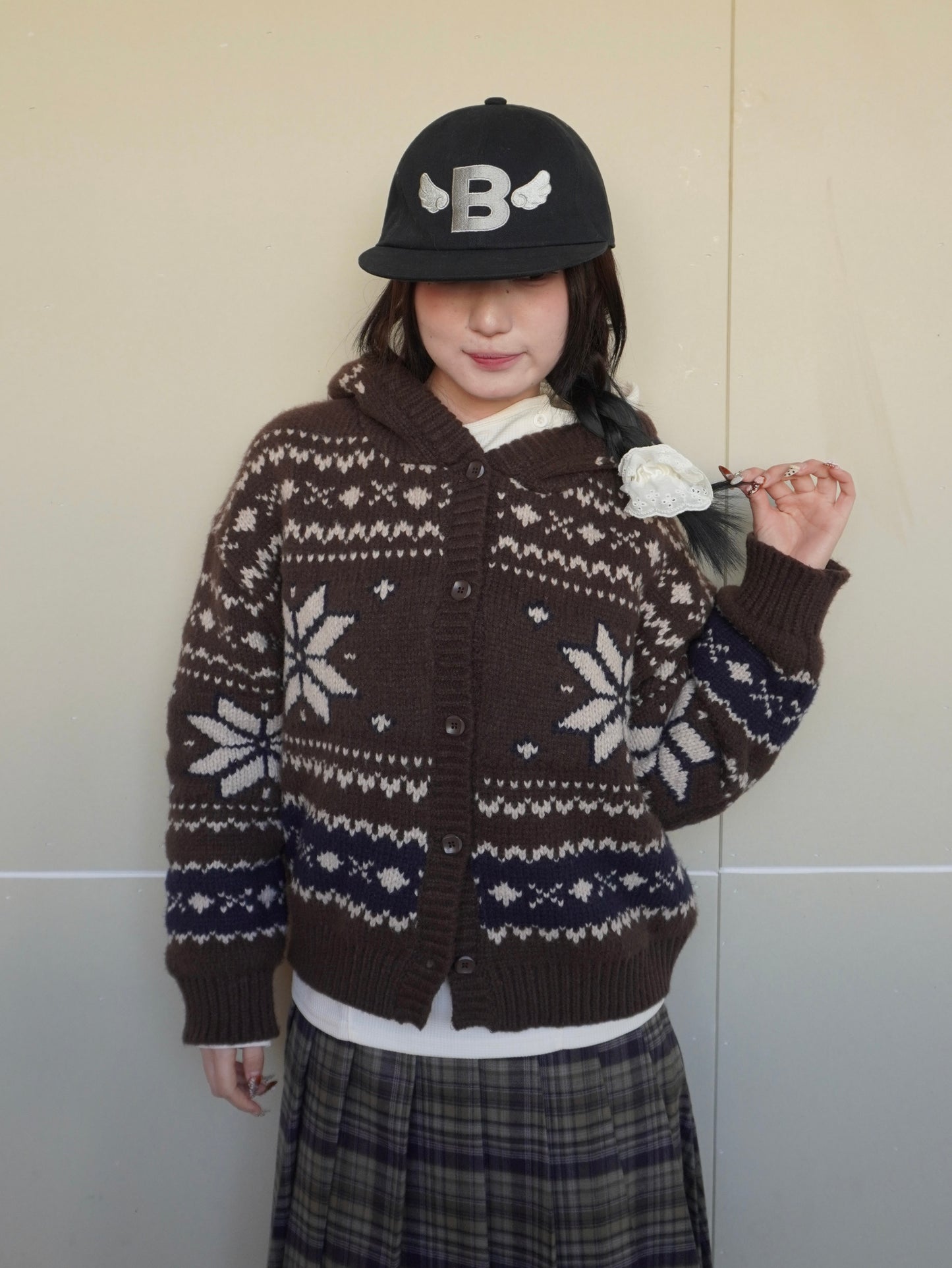 ノルディックニットパーカー DPB85422