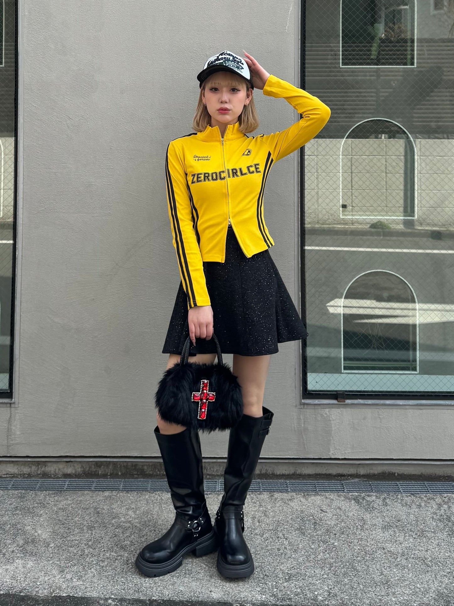 ラメミニスカート DPB86209