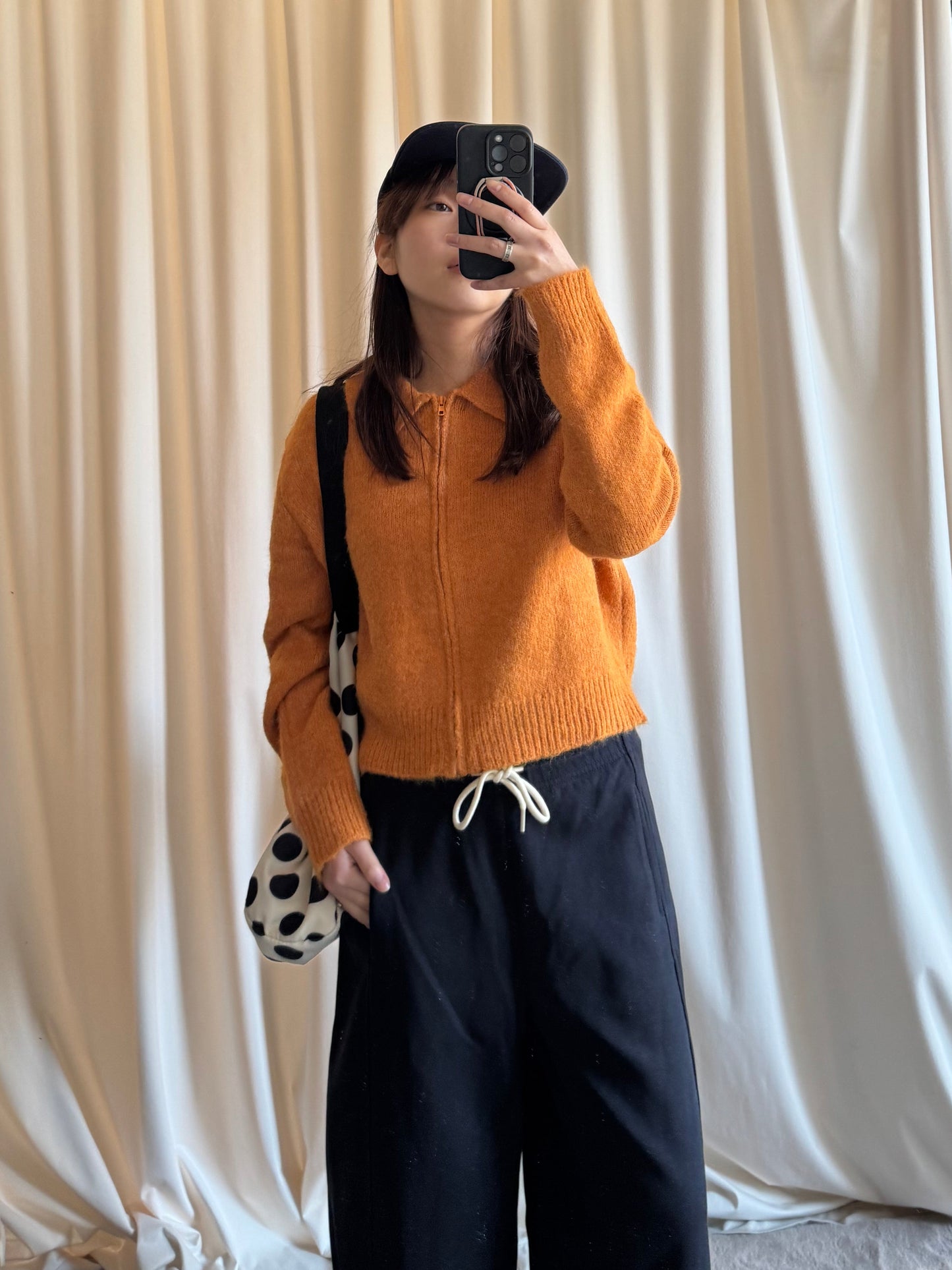 ジップアップニットカーディガン DPB91081