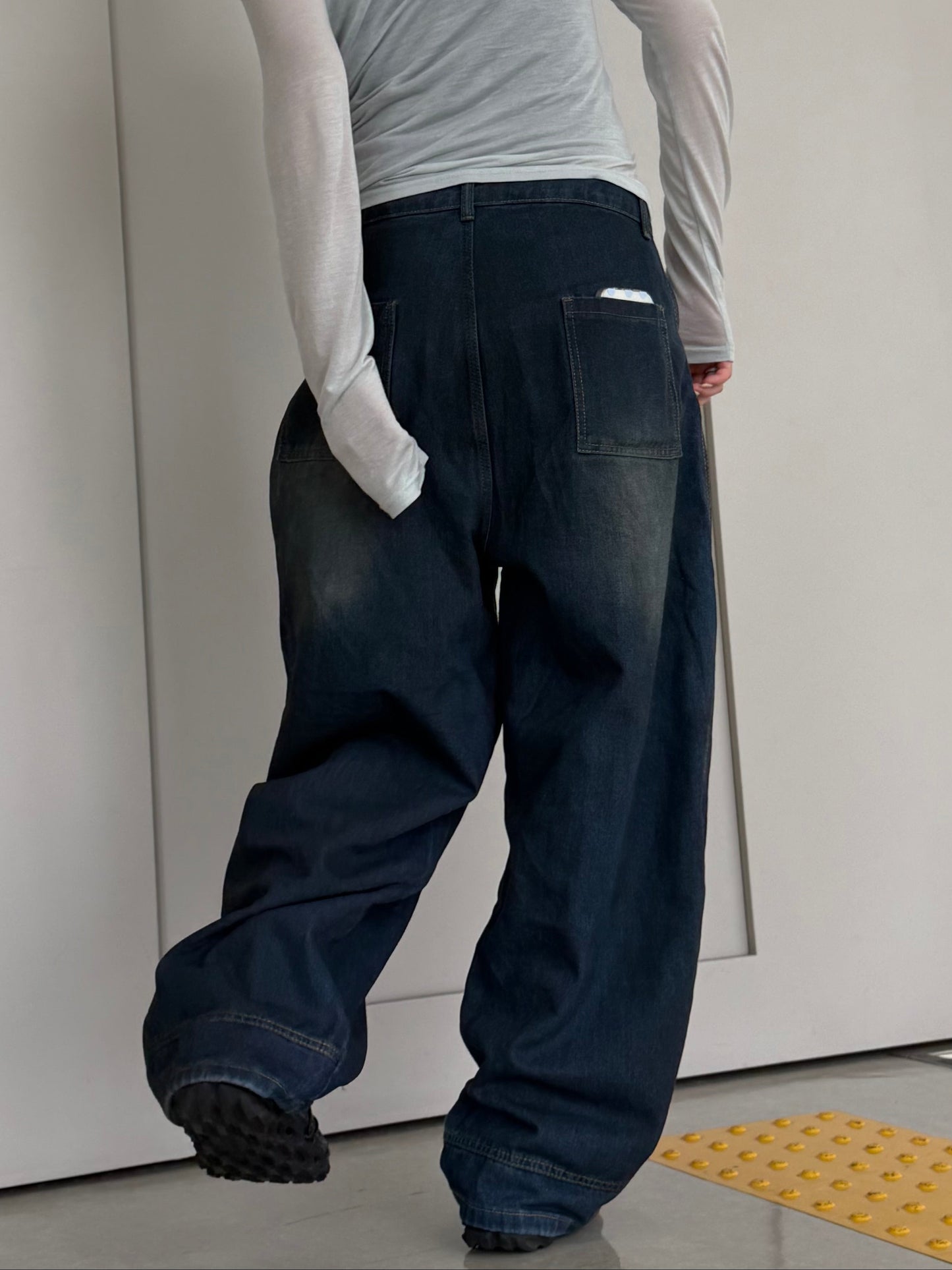 ワイドレッグカーブパンツ DPC08053