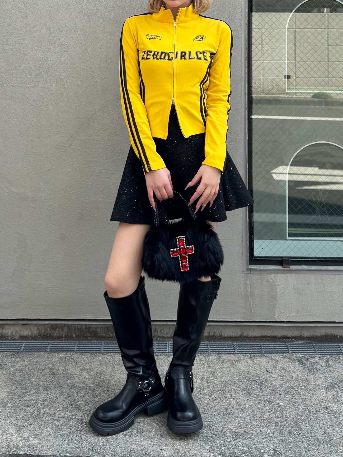 ラメミニスカート DPB86209