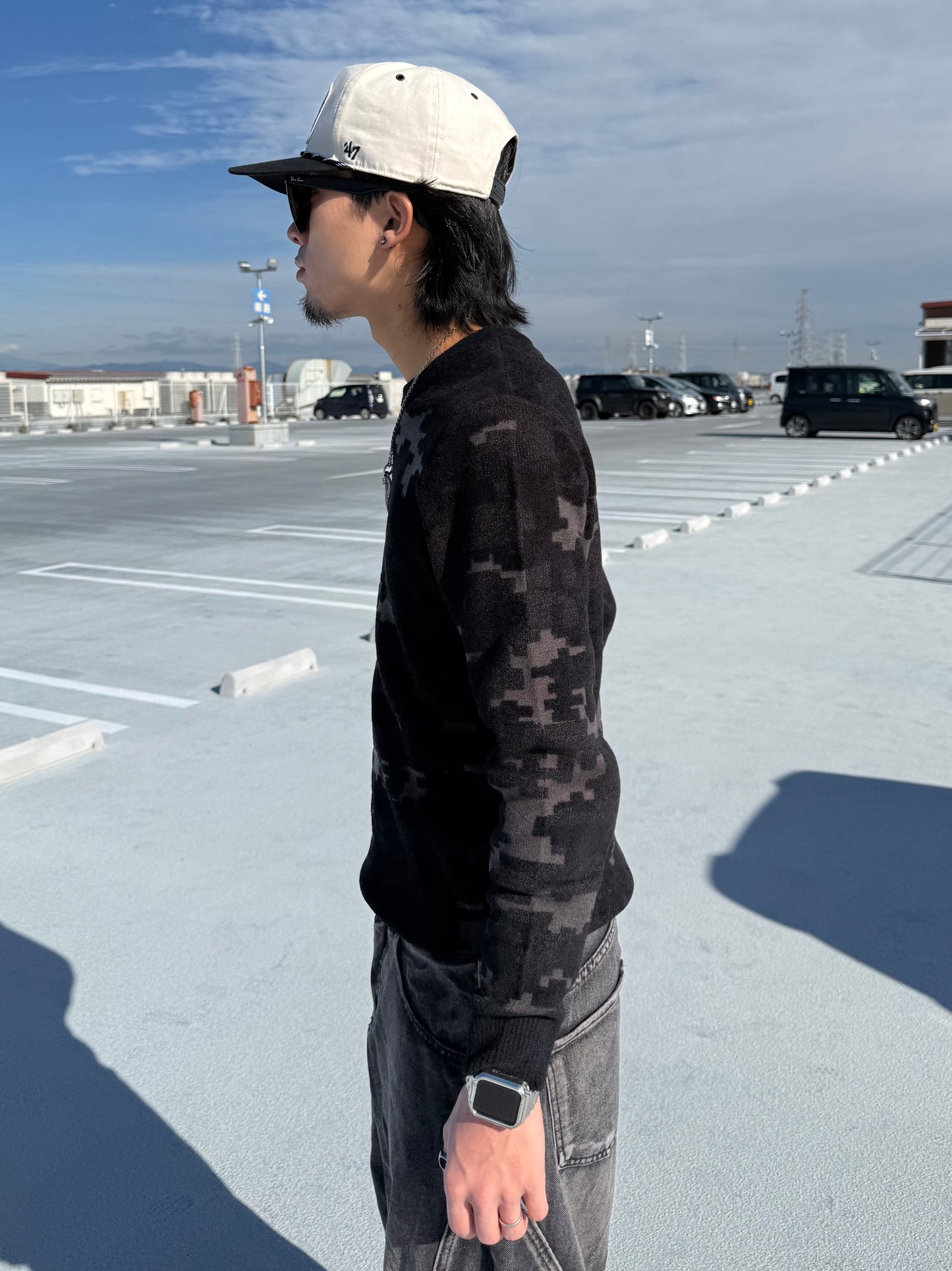 ユニークデザインニット DPB90149