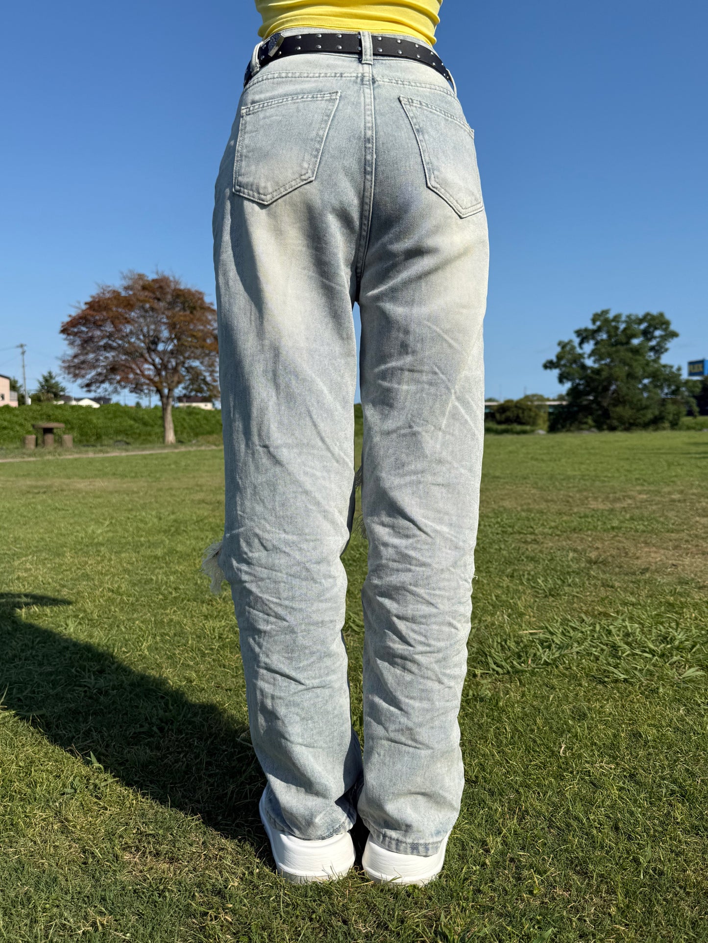 ダメージストリートデニムパンツ DPB73383