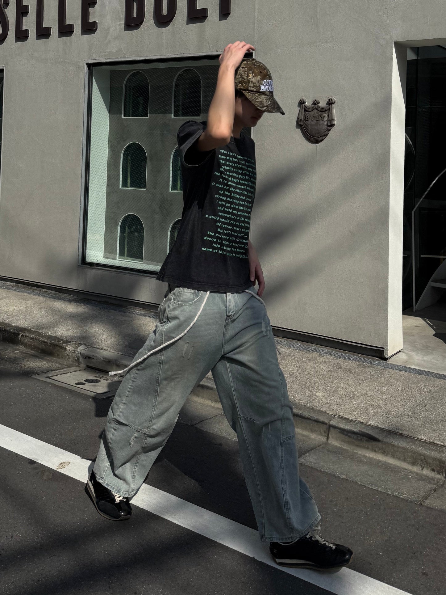ウォッシュドバルーンデニムパンツ DPC05048