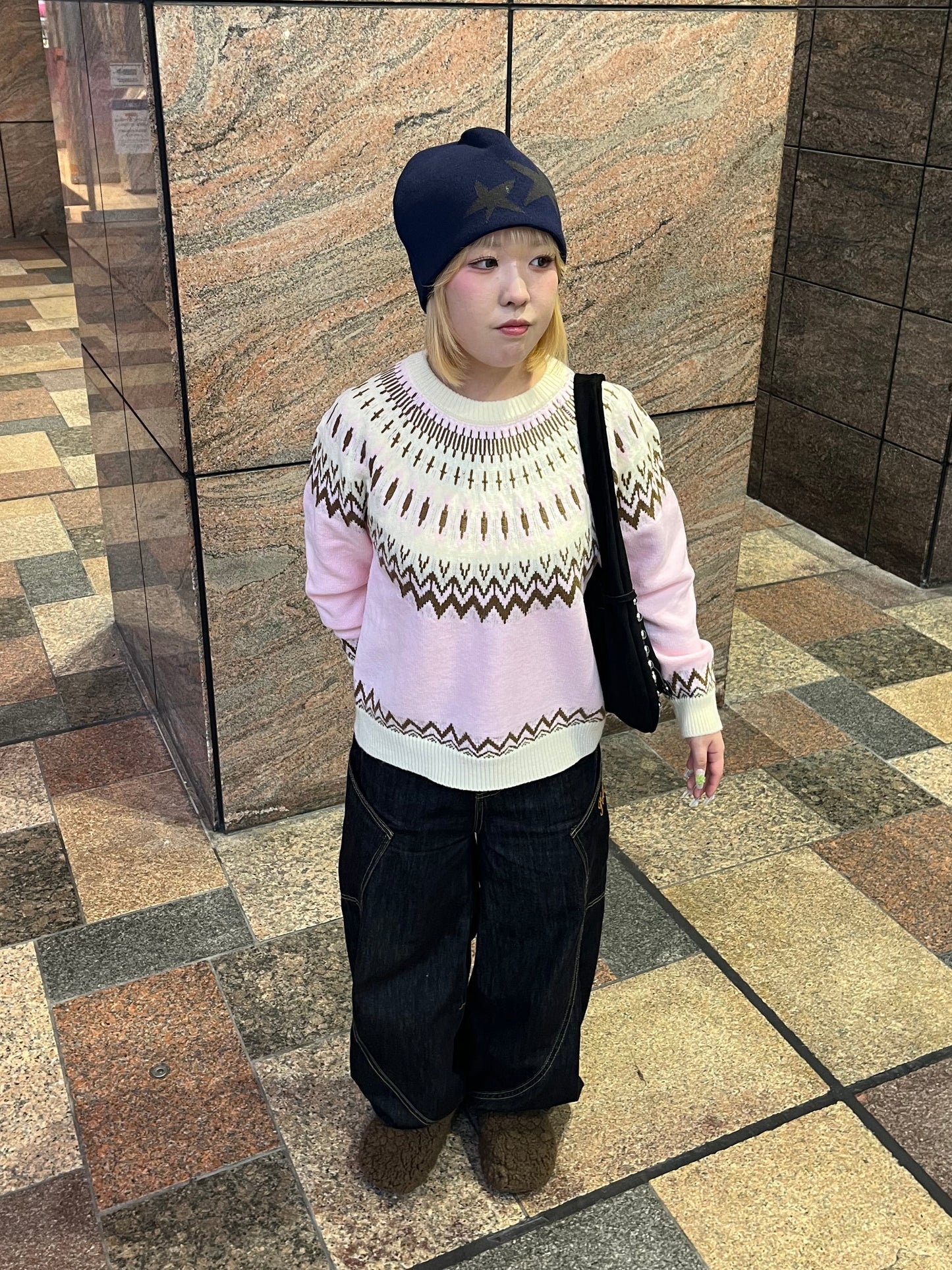 ノルディックカラーニット DPB97033