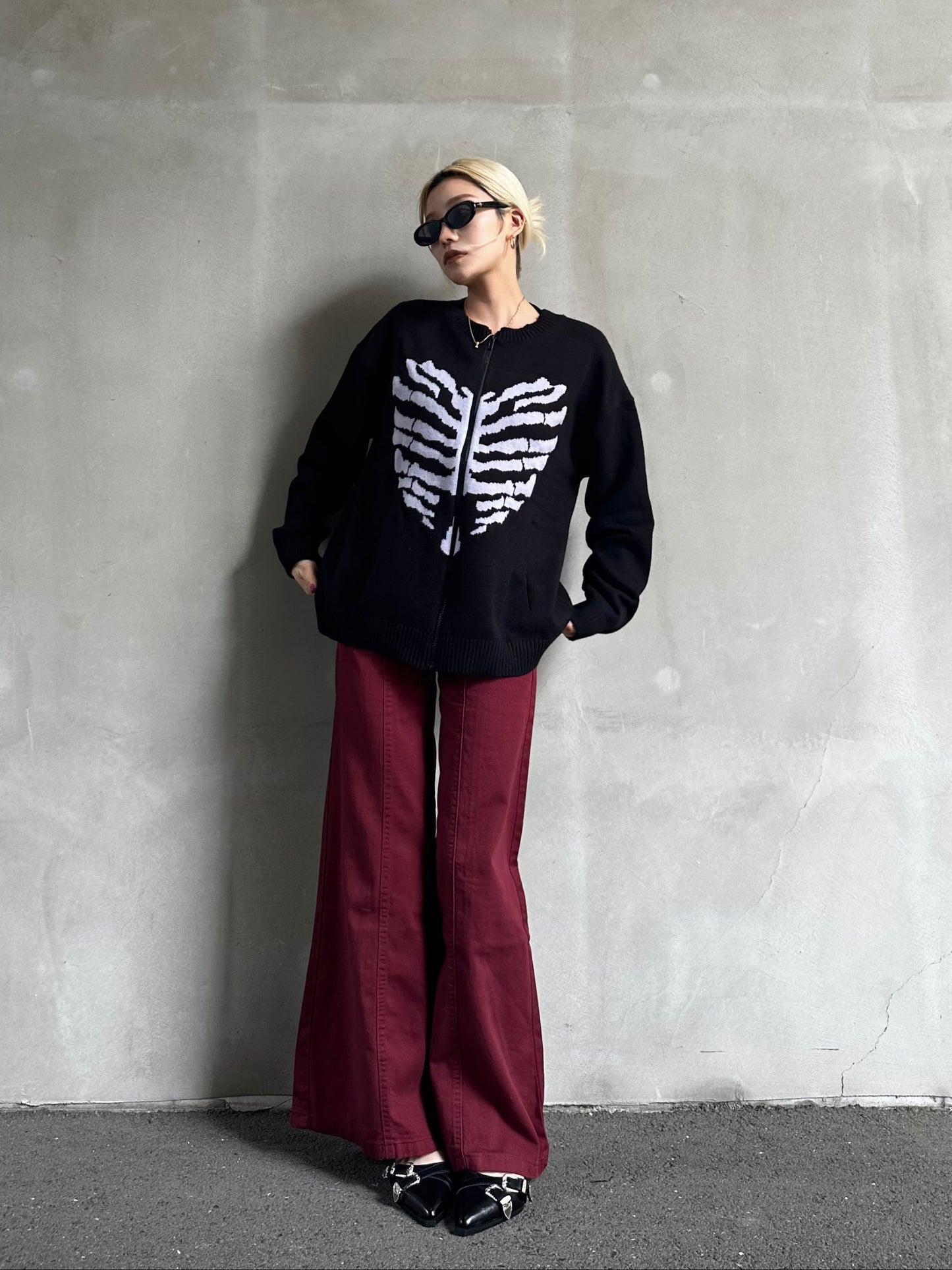 レッドブーツカットパンツ DPB26520