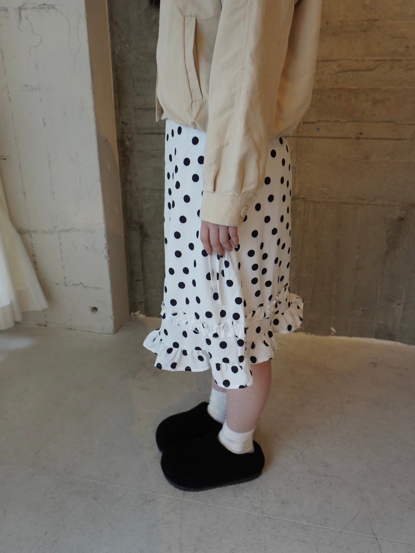 ドットフリルスカート DPB85462