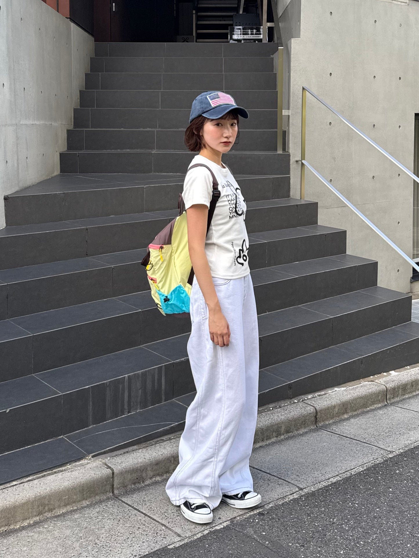 フラワープリントTシャツ DPB91027