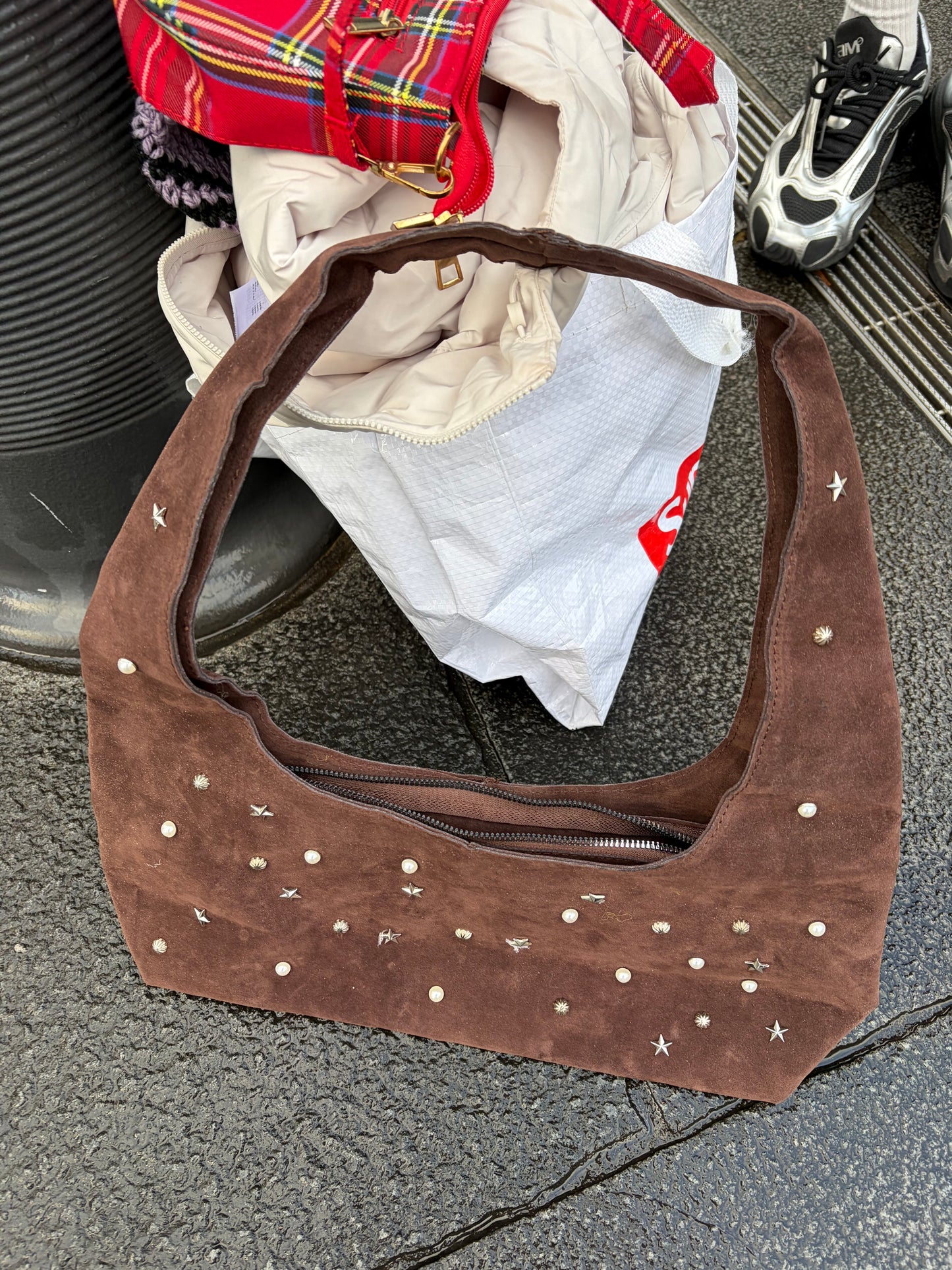 スタッズデザインワンショルダーバッグ DPB92071