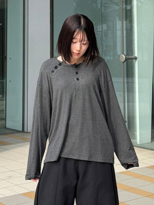 ヘンリーネックワイドトップス DPB93027