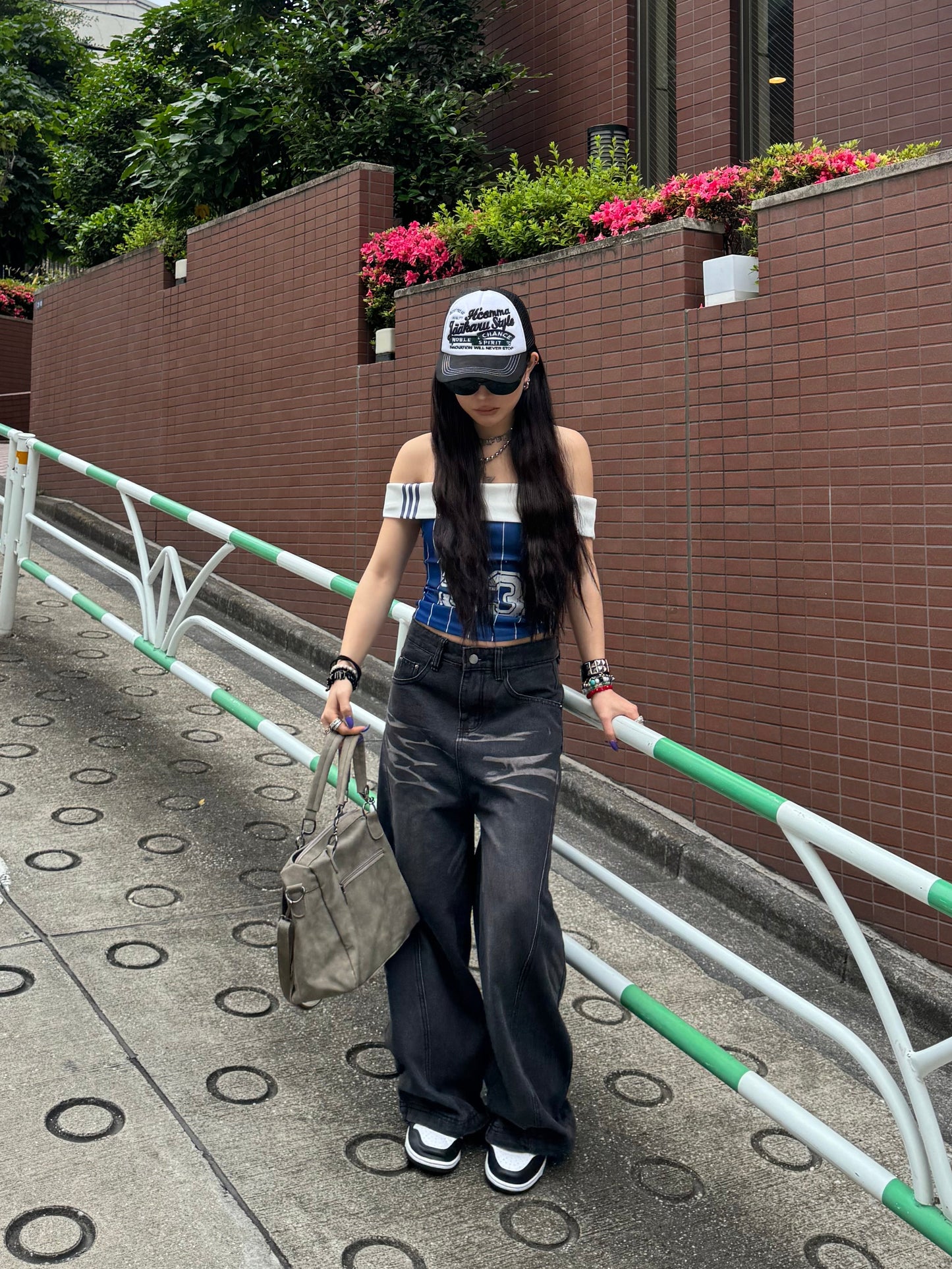 バルーンウォッシュドデニムパンツ DPB86055