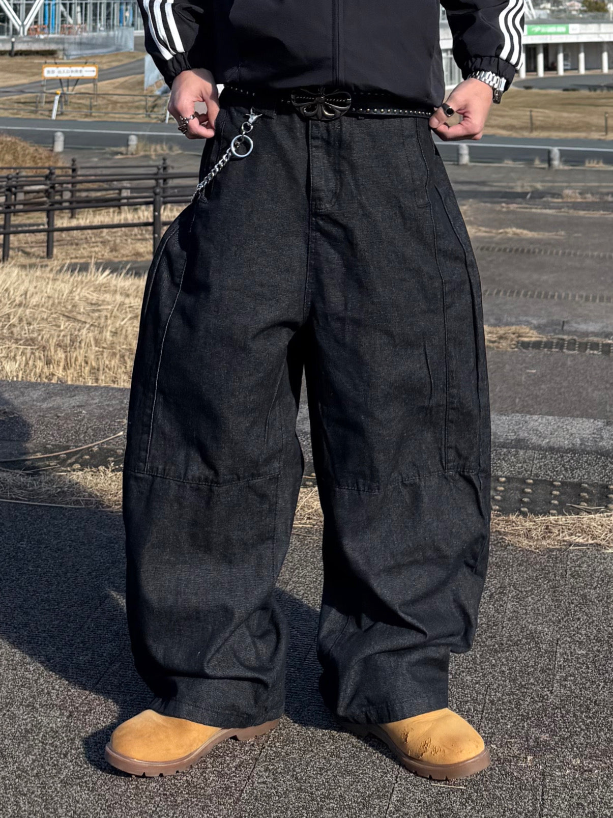 ストリートワイドデニムパンツ DPB90157