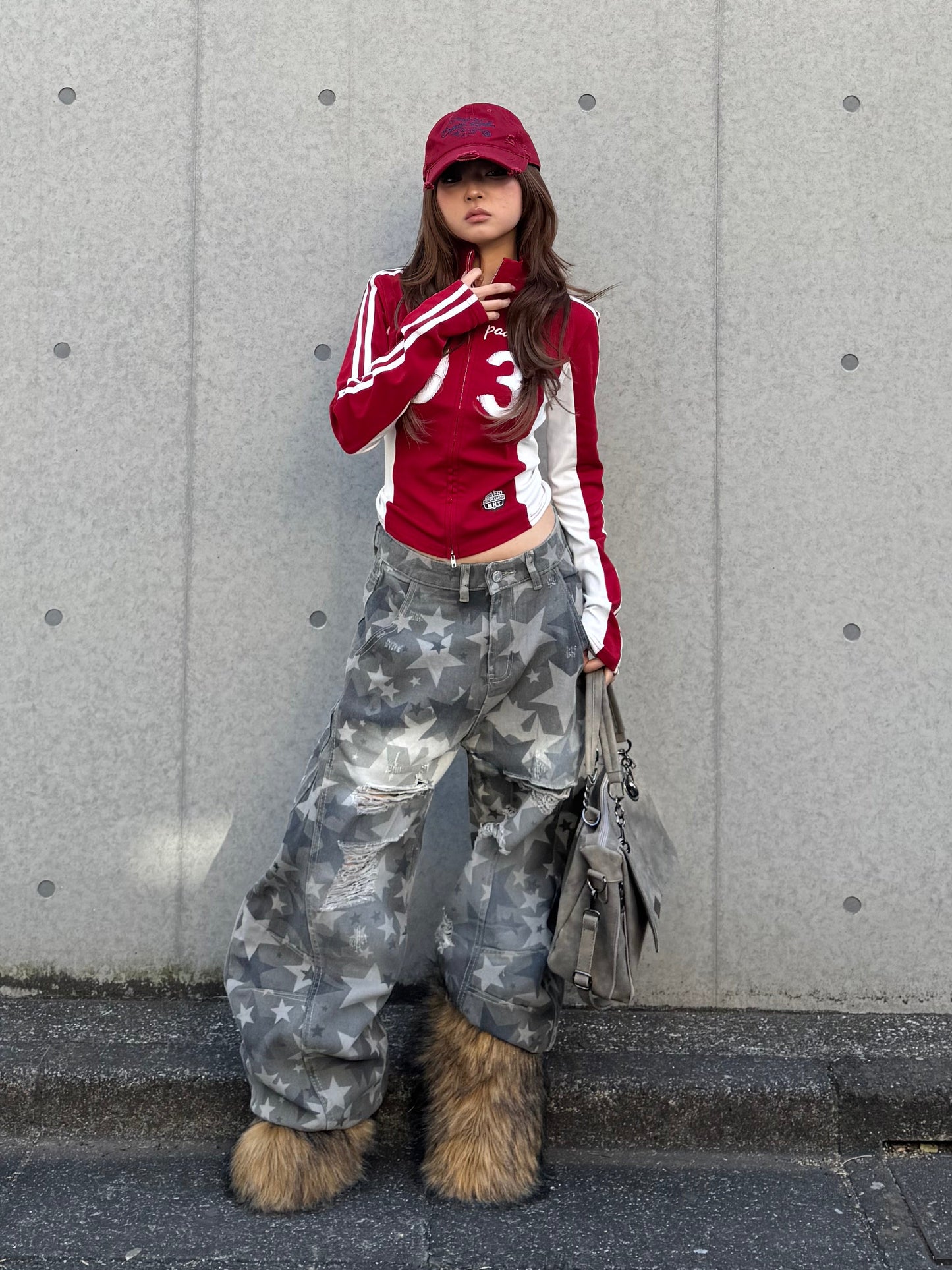 スターダメージデニムパンツ DPB86202