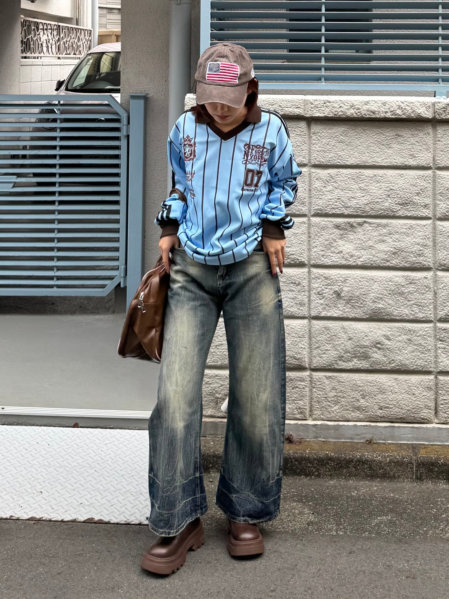 ウォッシュドデニムパンツ DPB91099