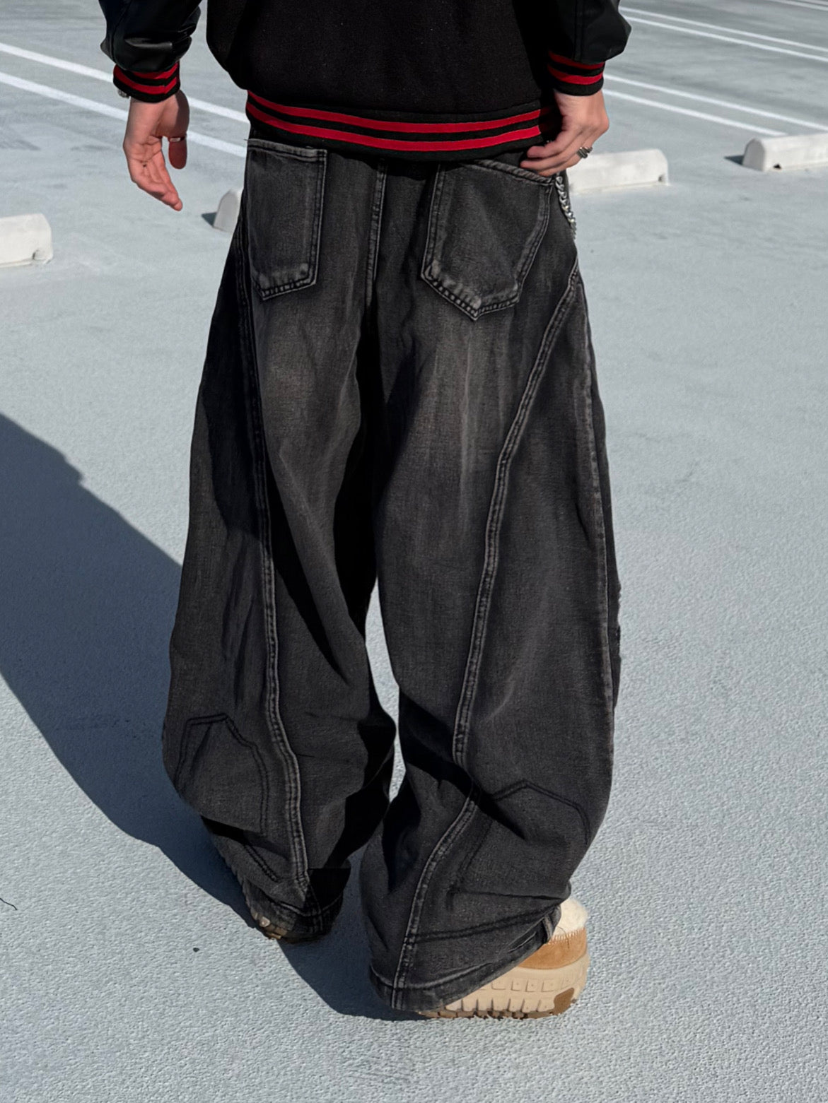 ダメージデザインデニムパンツ DPB90140