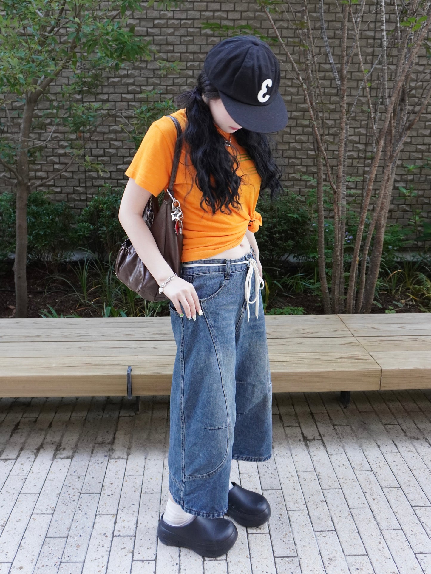 ステッチカーブラインハーフパンツ DPB85245
