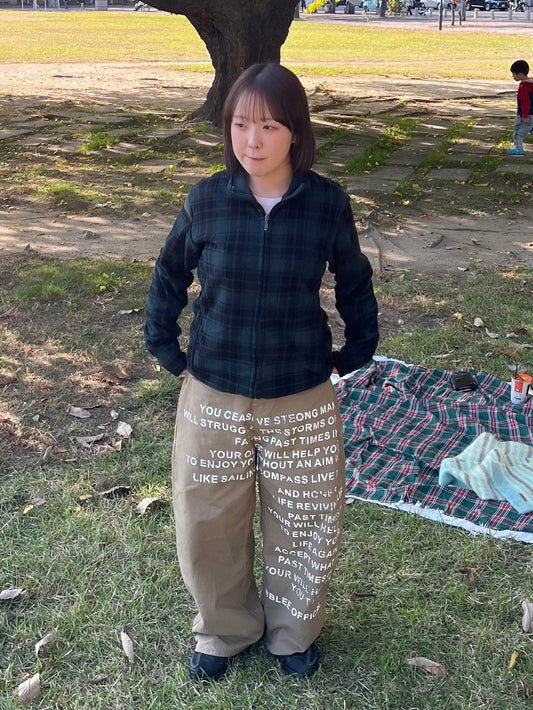 レタリングカーブパンツ DPB97035