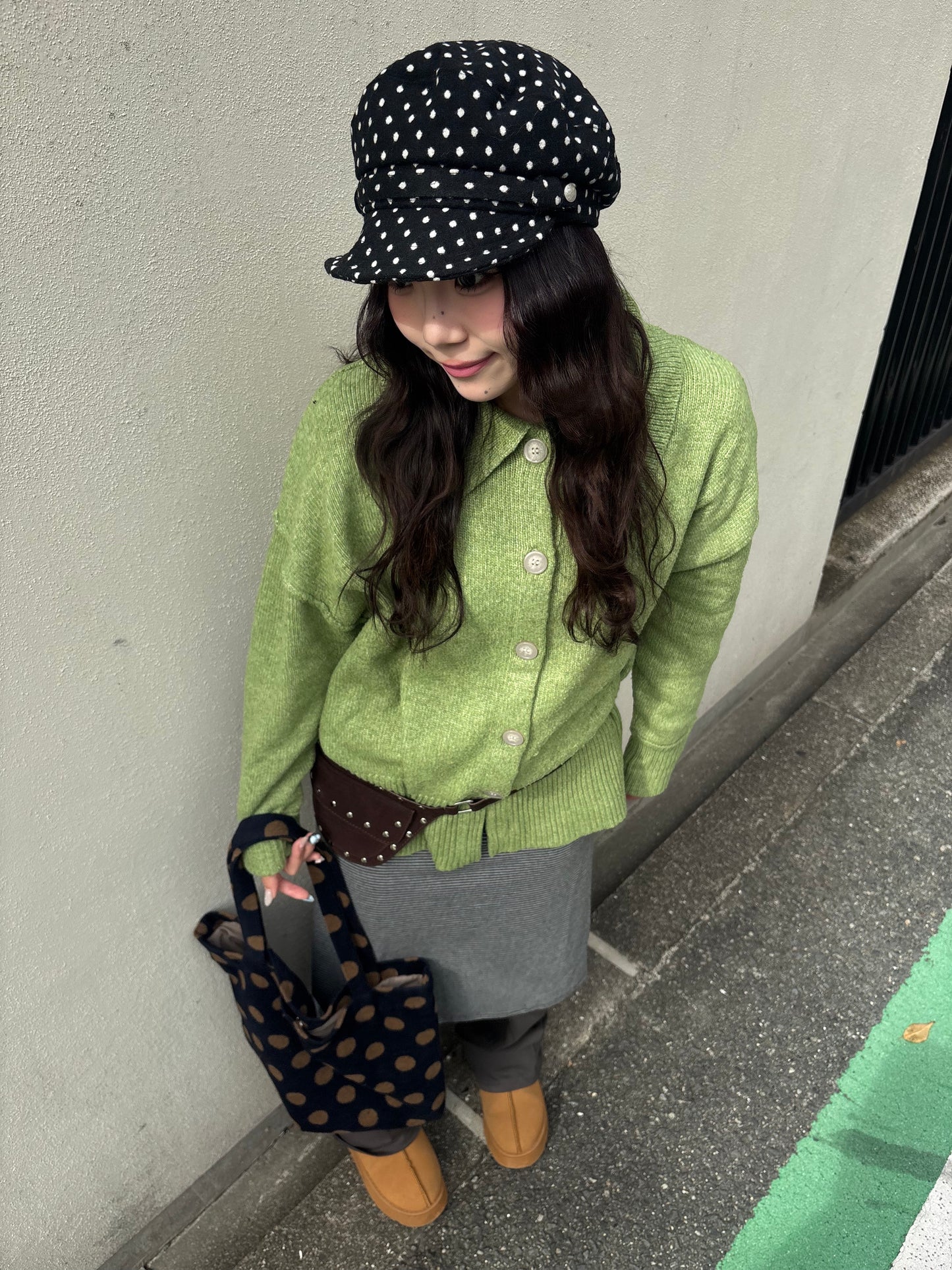 ドットキャスケットハット DPB89145