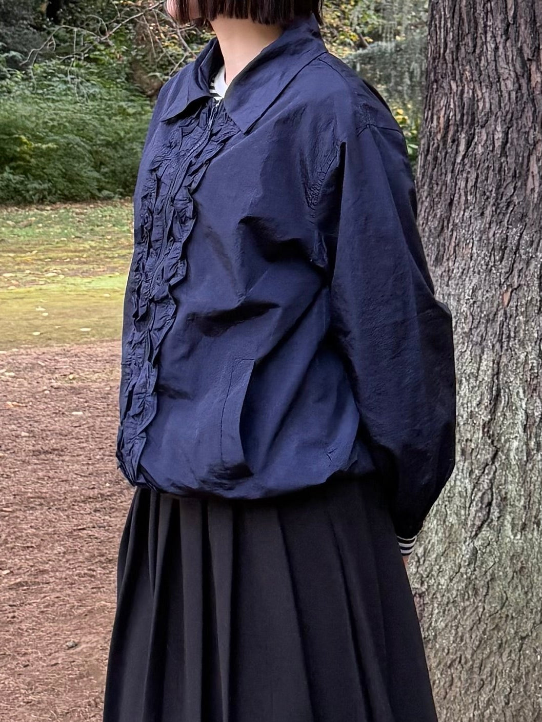 ダブルジップフリルジャケット DPB93036