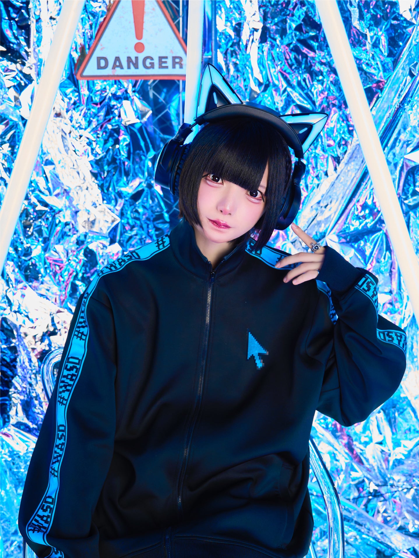 【ゆら猫】Gaming jersey　トップス
