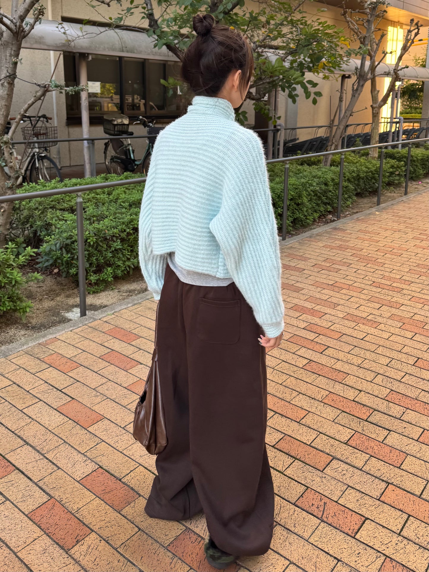 ニットベルトバルーンスウェットパンツ DPB85360