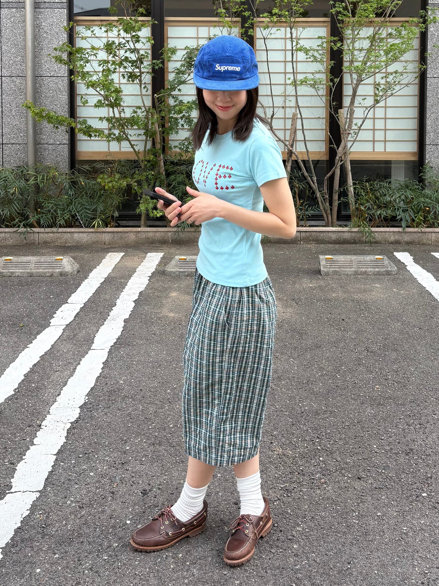 チェックハーフパンツ DPB99088