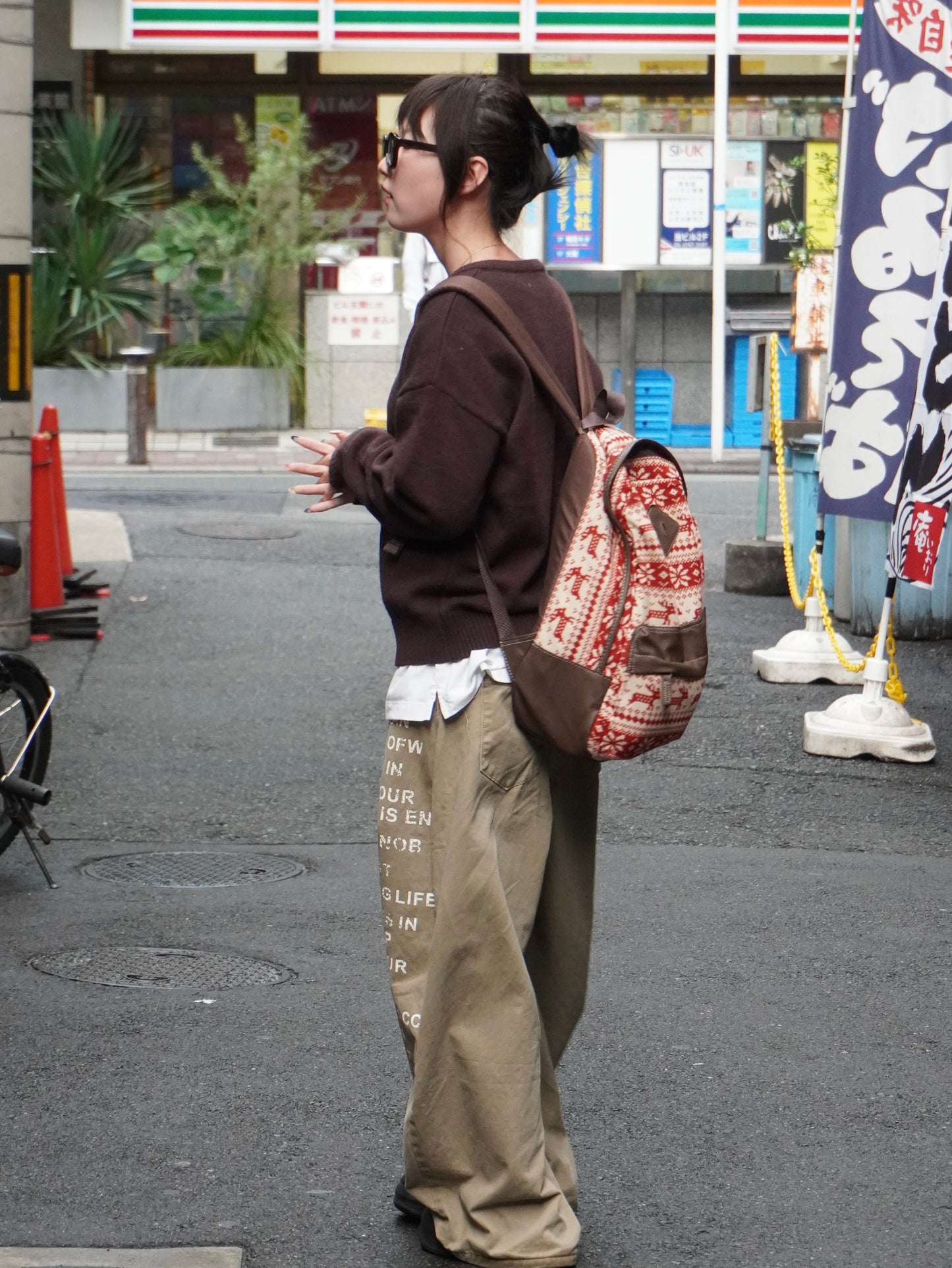 レタリングペイントデニムパンツ DPB85323